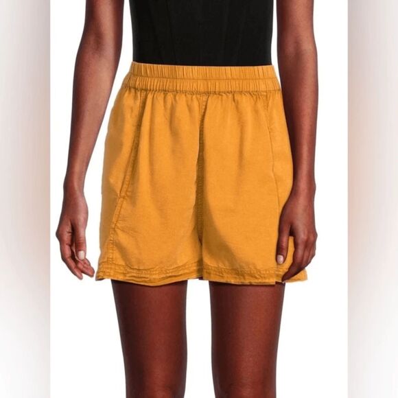 Free People Pull On Shorts In Spiced Pecan size XS flowy high waist - Picture 1 of 7